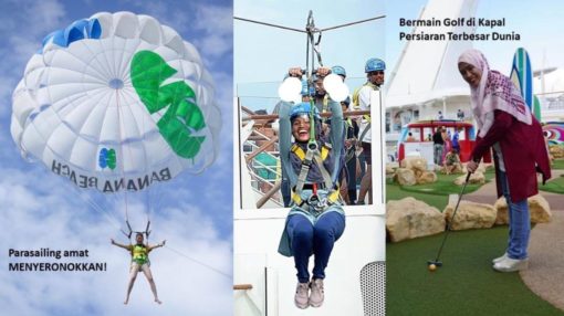 aktiviti dalam royal carribean cruise ibu mengandung bertenaga