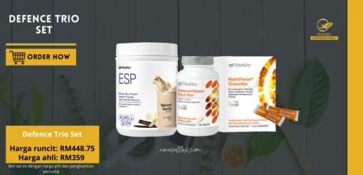 set kuatkan badan shaklee