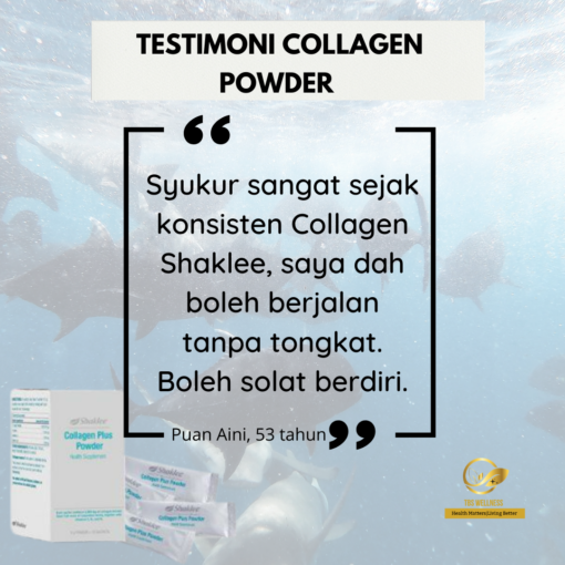 testimoni collagen shaklee