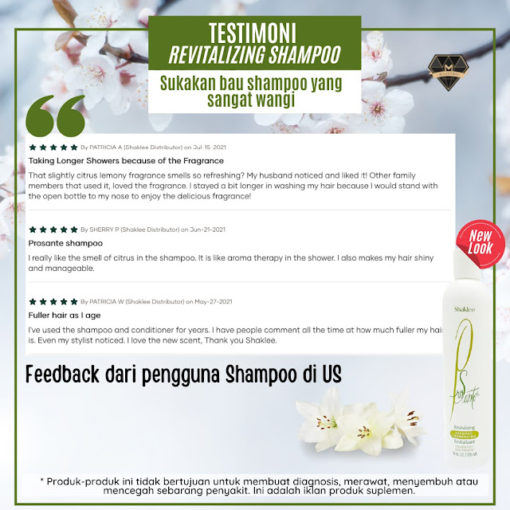 testimoni shampoo shaklee