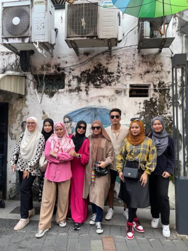 tempat bergambar armenian street