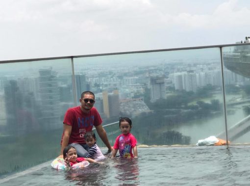 infinity pool marina bay sands