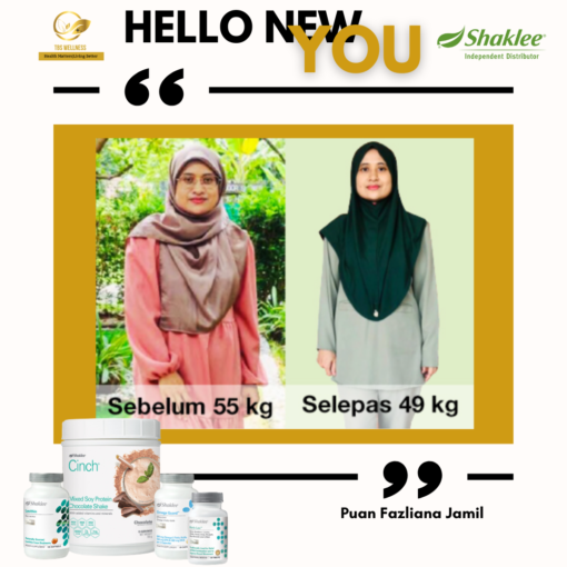kurus dengan mudah vitamin shaklee malaysia
