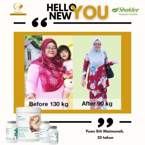 testimoni set kurus shaklee
