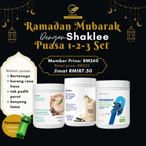 set puasa shaklee