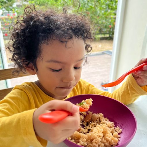anak kecil puasa