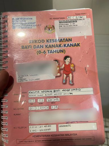 buku rekod kesihatan bayi buku kesihatan bayi