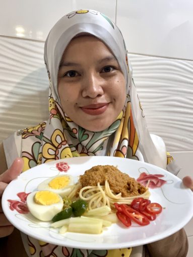 cara buat laksa johor