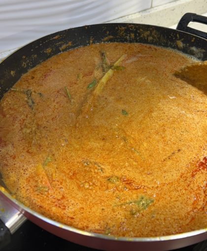 cara masak laksa johor