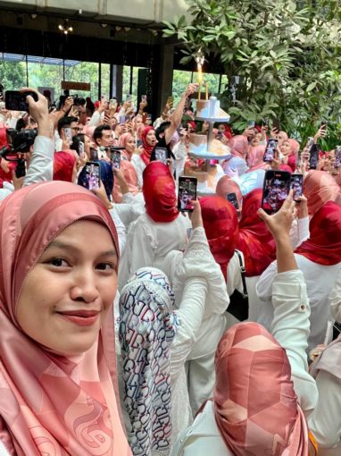 duckscarves 9th birthday tudung duck 9th birthday
