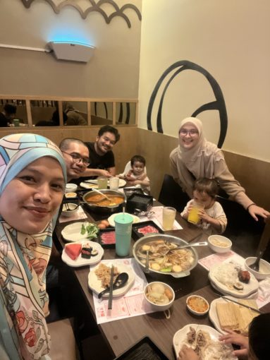 cara makan sukiya