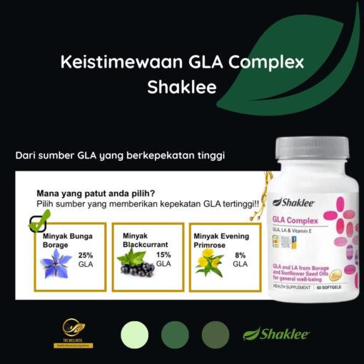 gla untuk rawat senggugut gla complex senggugut