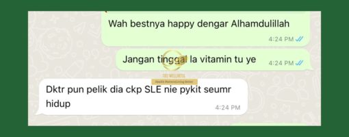 testimoni pesakit sle sembuh