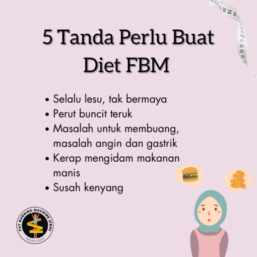 diet fbm buang toksin tanda badan banyak toksin