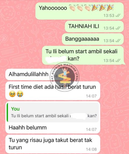 Testimoni pengamal diet fbm