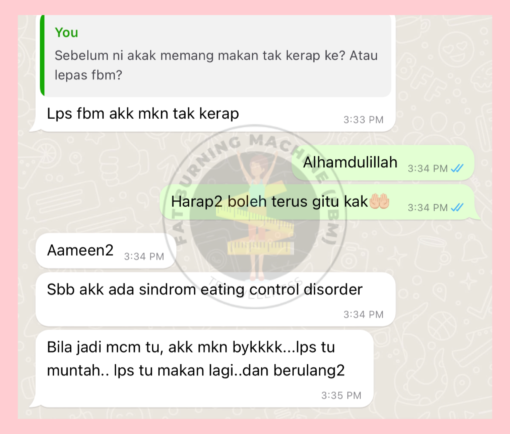 cara hilangkan eating disorder sindrom diet fbm hilangkan craving