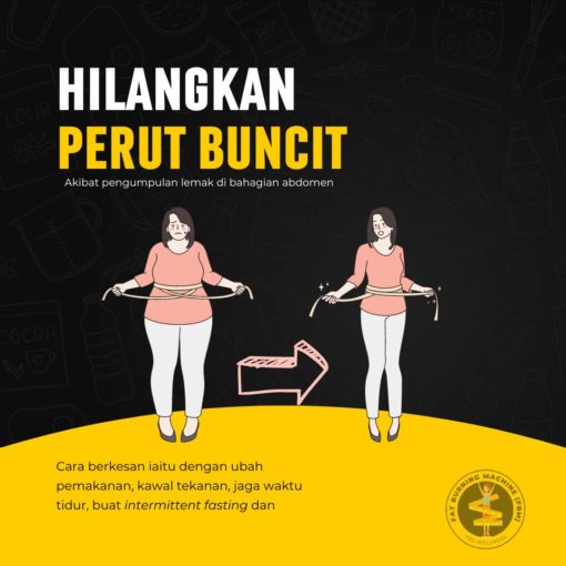 perut buncit cara hilangkan perut buncit wanita