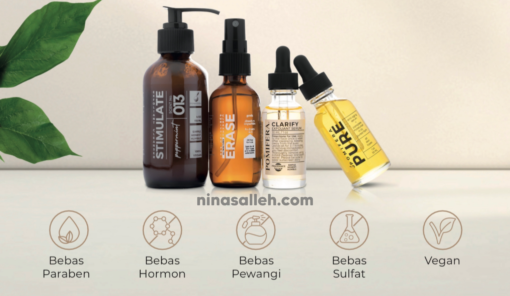 skincare bebas paraben pomifera shaklee skincare