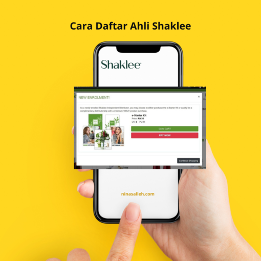 cara beli vitamin shaklee