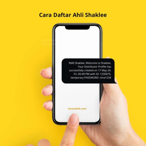 cara daftar ahli shaklee
