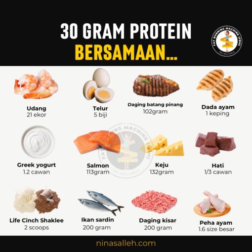 protein untuk cepat kurus keperluan protein untuk kurus