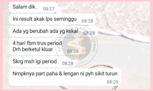 supplement period tak teratur