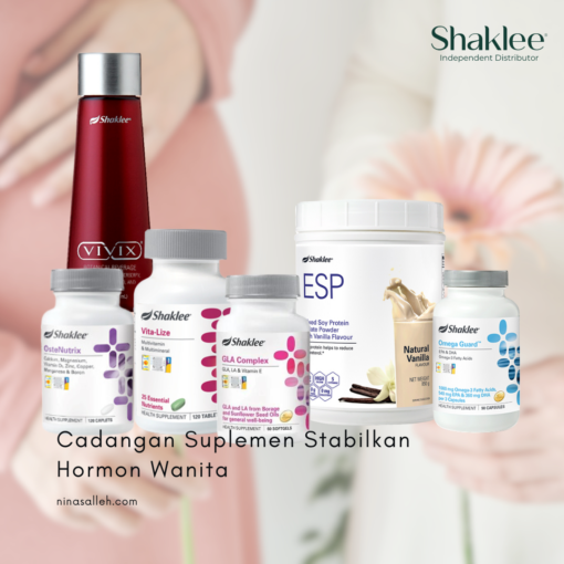 cara stabilkan hormon wanita set subur shaklee