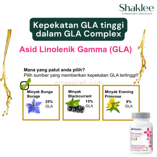 suplemen untuk kesuburan gla complex shaklee