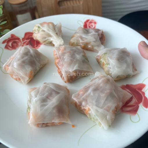 resepi diet fbm cara gullung viatnamese roll