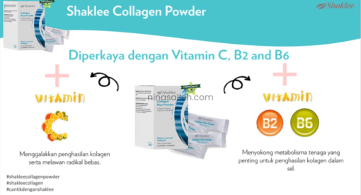 manfaat collagen shaklee manfaat Collagen plus powder shaklee