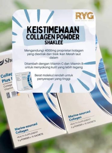 testimoni collagen shaklee kelebihan collagen shaklee