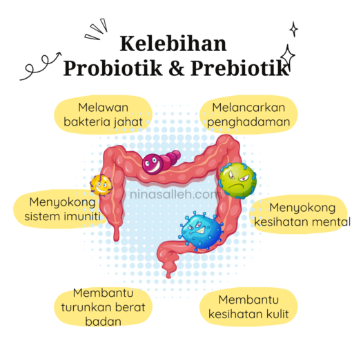 cara makan probiotik kelebihan probiotik