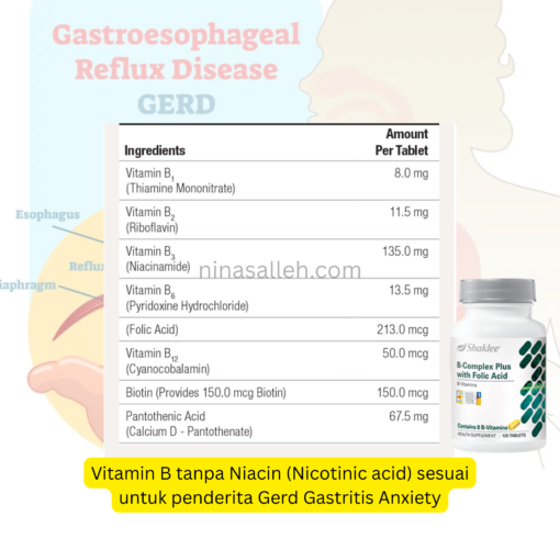 vitamin pulihkan gerd gastrik