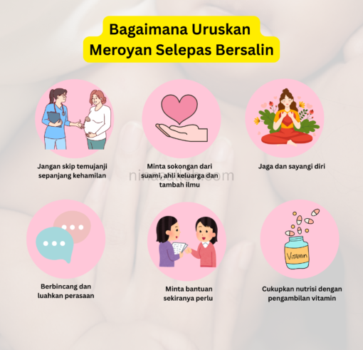 cara elak meroyan selepas bersalin