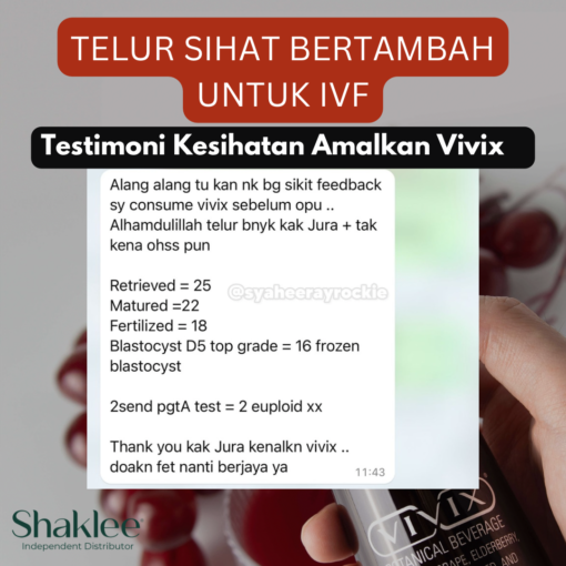 cara tambah telur untuk ivf