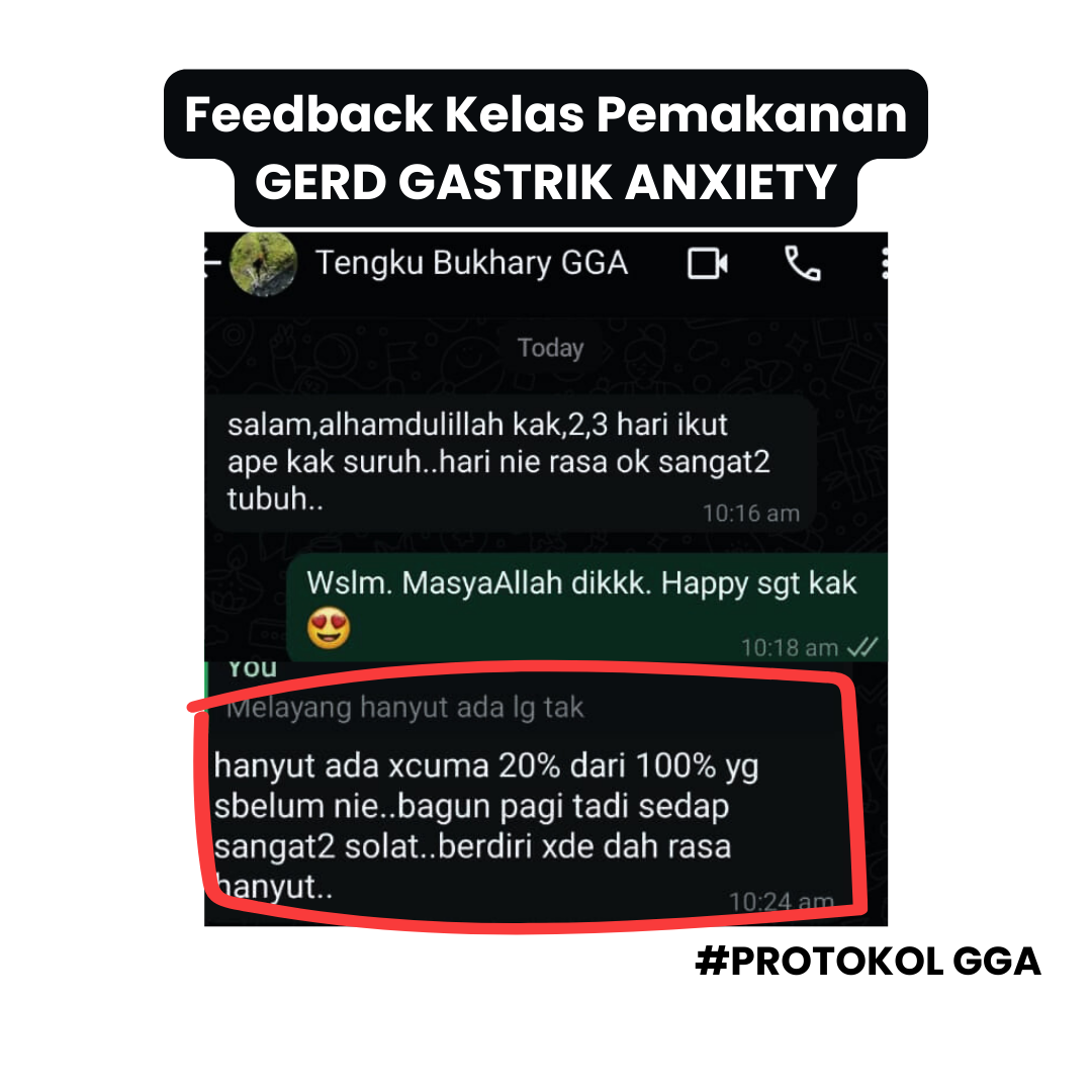 Dah tak rasa hanyut