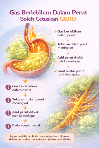 kurangkan angin dalam badan cara elak angin dalam badan