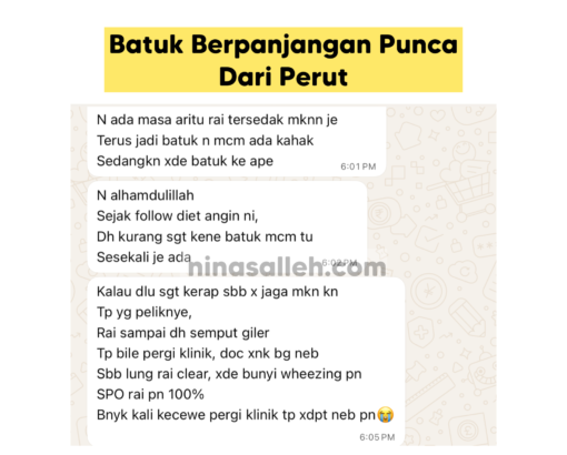 cara hilangkan batuk
