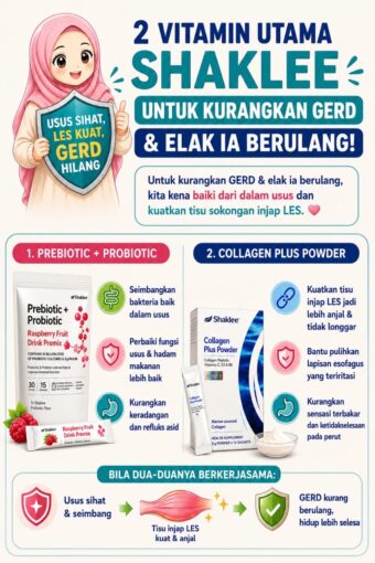 cara kurangkan reflux asid perut kerap sendawa punca gerd