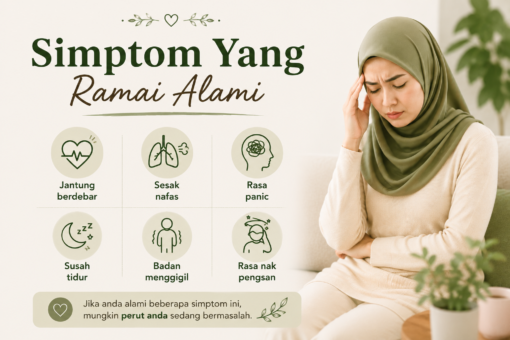 punca masalah anxiety simptom anxiety tanpa sedar