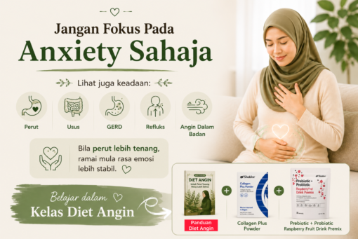 cara kawal anxiety anxiety pulih dengan pemakanan
