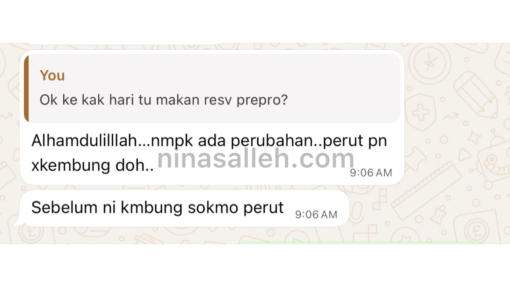 kurangkan perut kembung testimoni diet angin